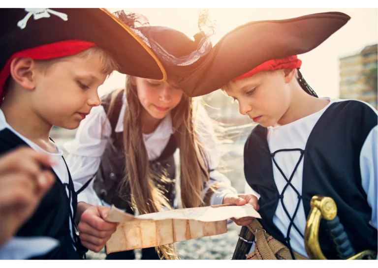piraten speurtocht kinderfeest