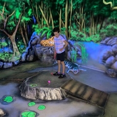 Golf in the Dark kinderfeestje